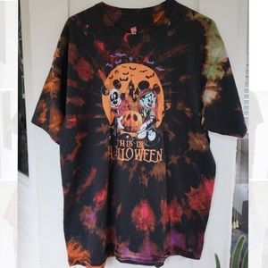 Tie Dye Nightmare Before Christmas Disney Tee
